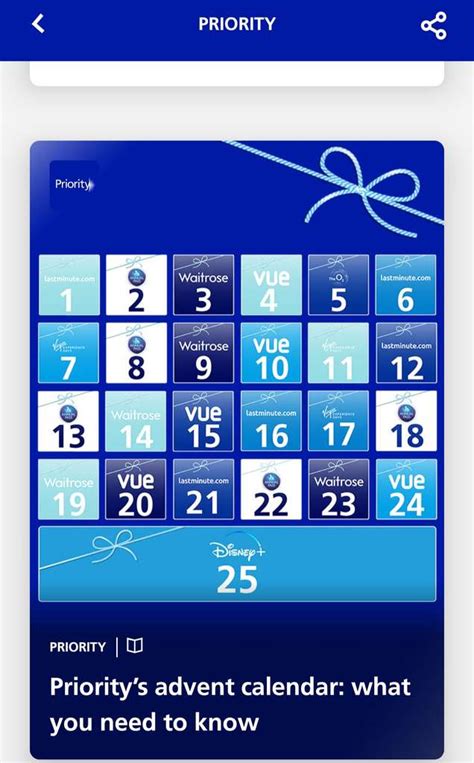 o2 weihnachtskalender|O2 Priority